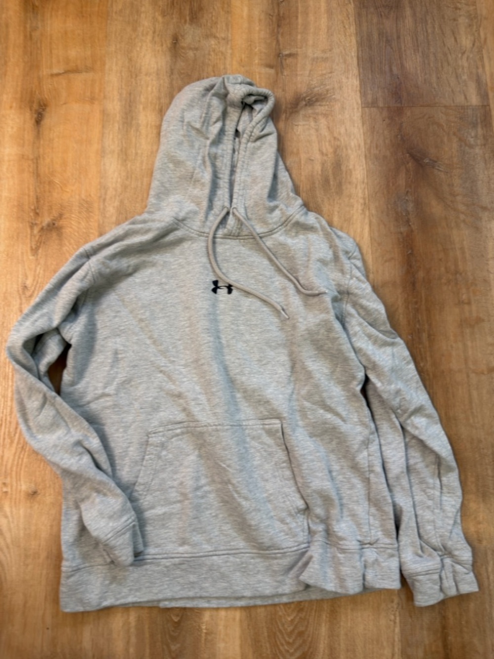 Under Armour Light Gray Men's Hooded Pullover Sweatshirt